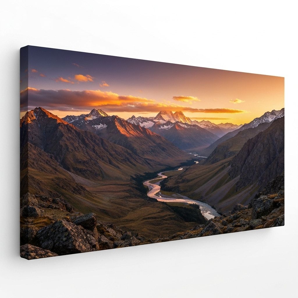 Mountain Landscape Canvas